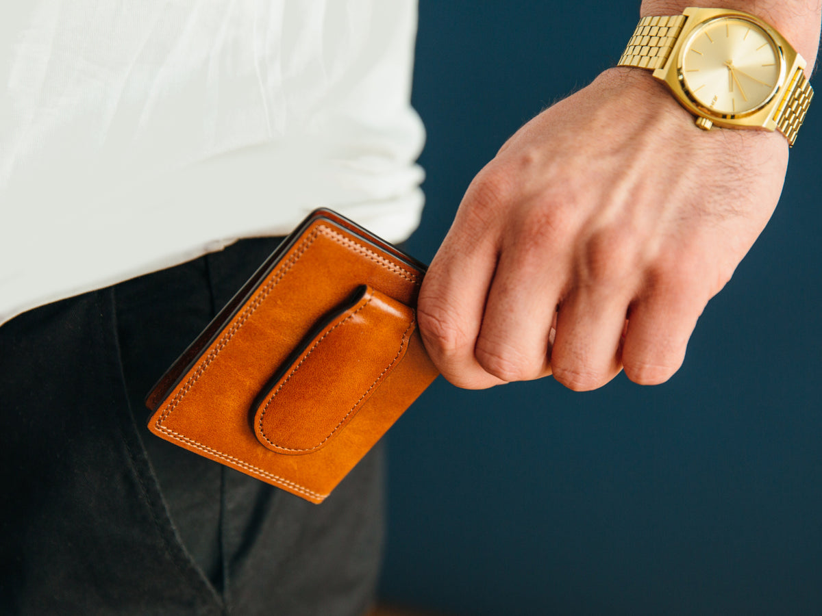 Dolce Deluxe Front Pocket Wallet w/ Magnetic Clip