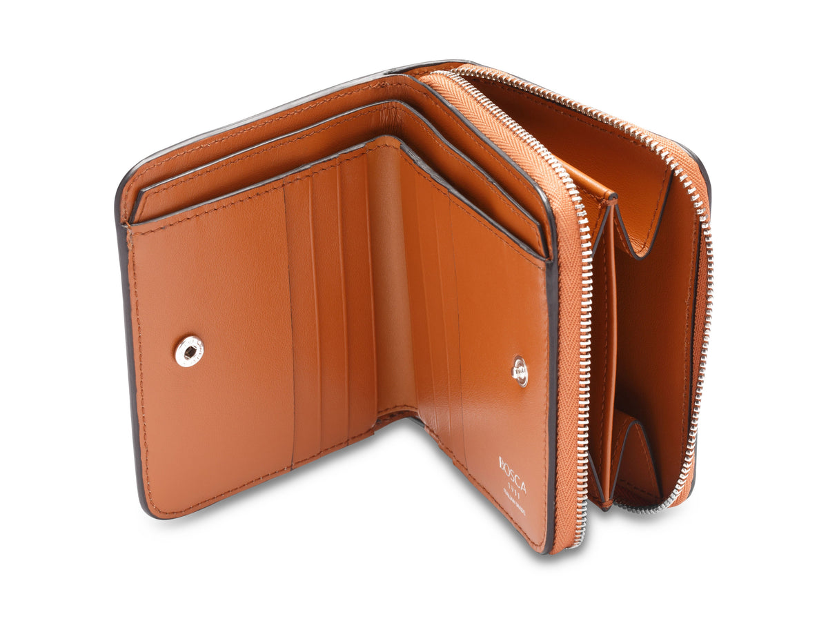 Italia 4" Billfold Wallet with Zip