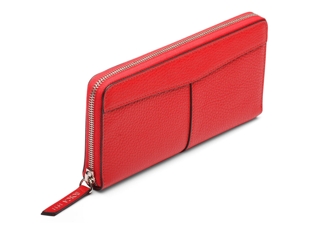 Italia 8" Accordion Zip Wallet