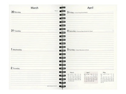 Spiral Calendar Refill for Address Book / Weekly Minder - 2027