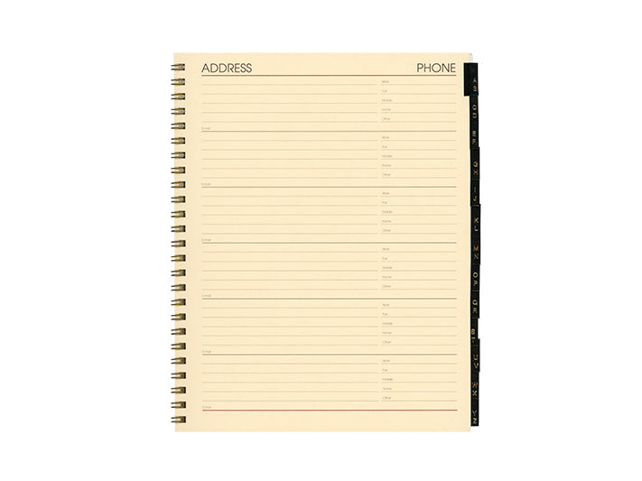 Address Book Refill 6.75 x 8.75