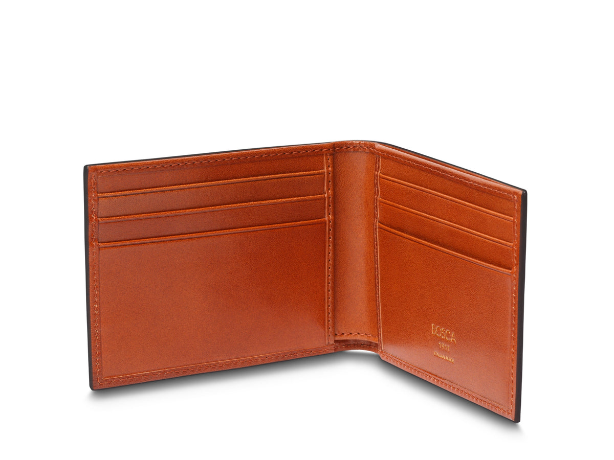 Old Leather Italia Small Bifold Wallet