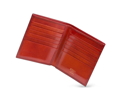 Old Leather Italia 12 Pocket Credit Wallet