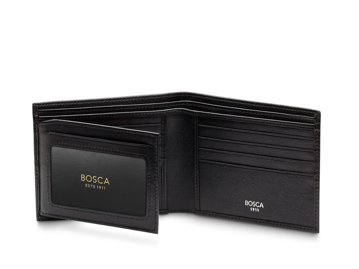 Nappa Vitello Bifold With Card / I.D. Flap