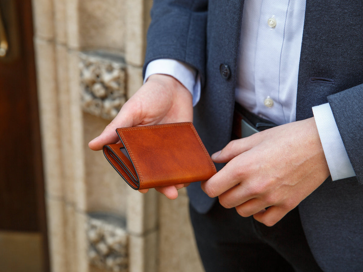 Dolce Italia Double I.D. Trifold Wallet