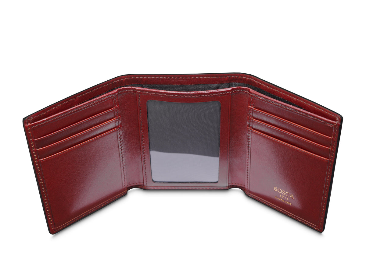 Italia Double I.D. Trifold Wallet