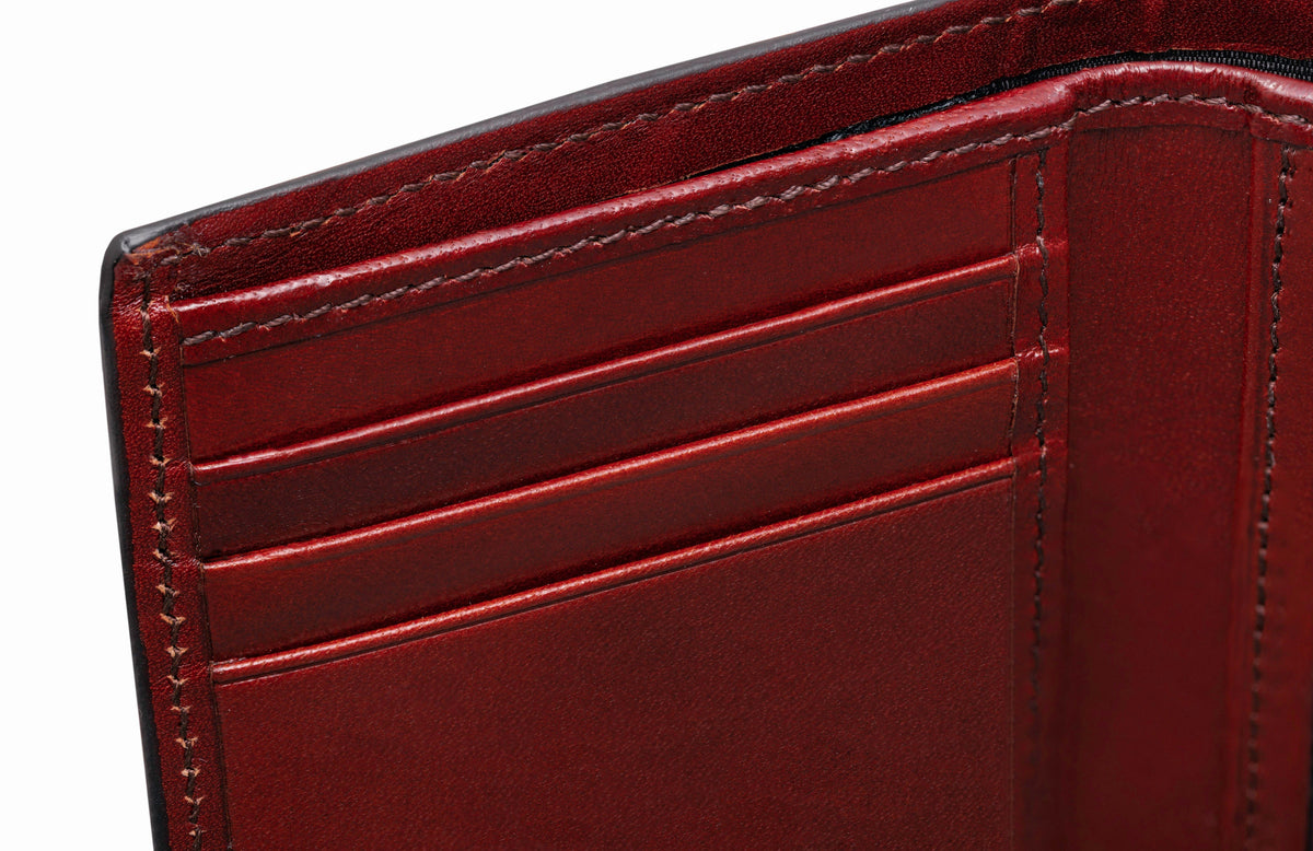 Italia Double I.D. Trifold Wallet