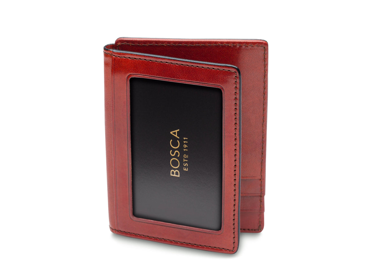 Old Leather Front Pocket I.D. Wallet