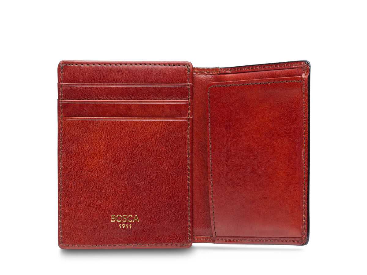 Old Leather Front Pocket I.D. Wallet