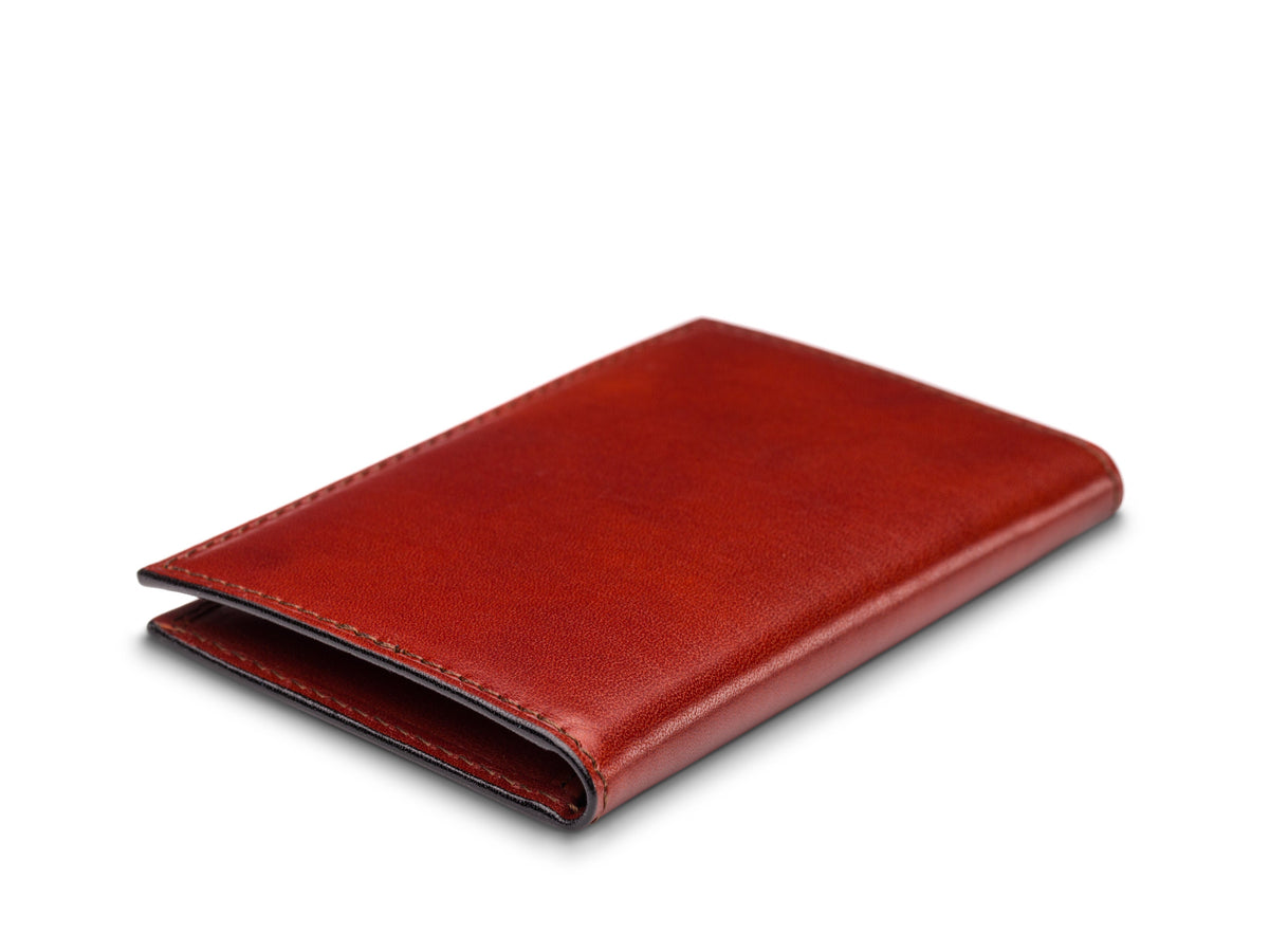 Italia Old Leather Vertical Card Case