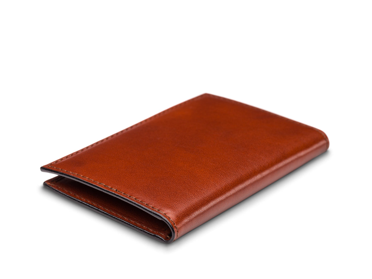 Italia Old Leather Vertical Card Case