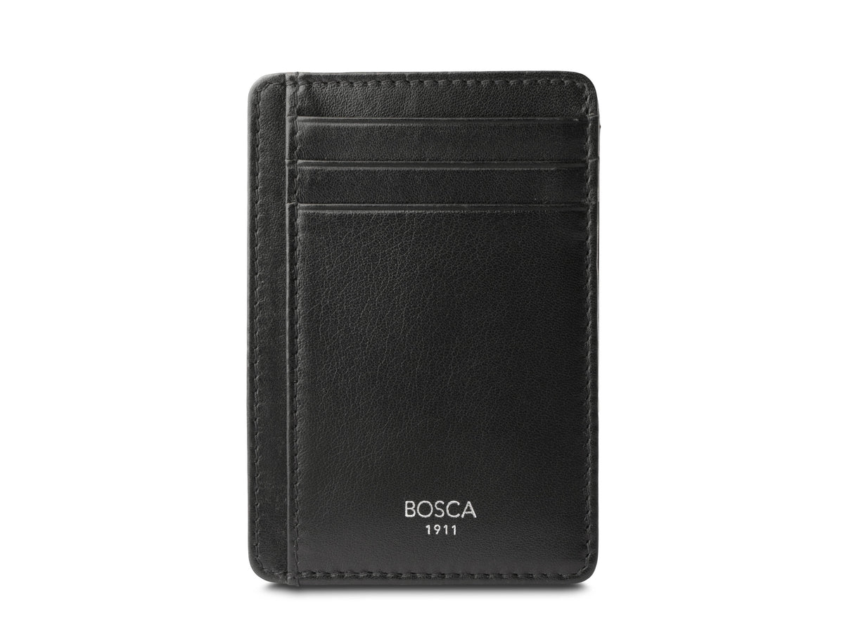 Nappa Vitello 7 Pocket I.D. Card Case -RFID