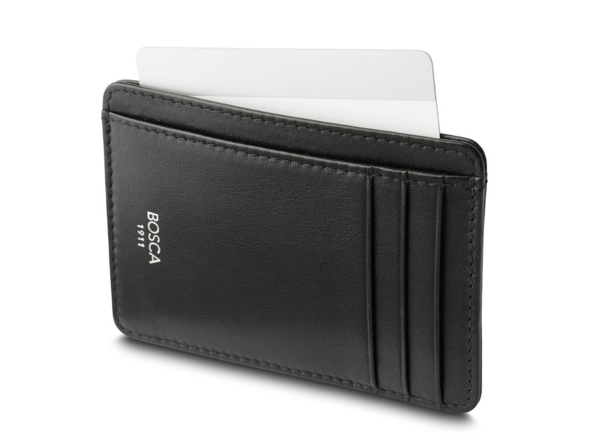 Nappa Vitello 7 Pocket I.D. Card Case -RFID
