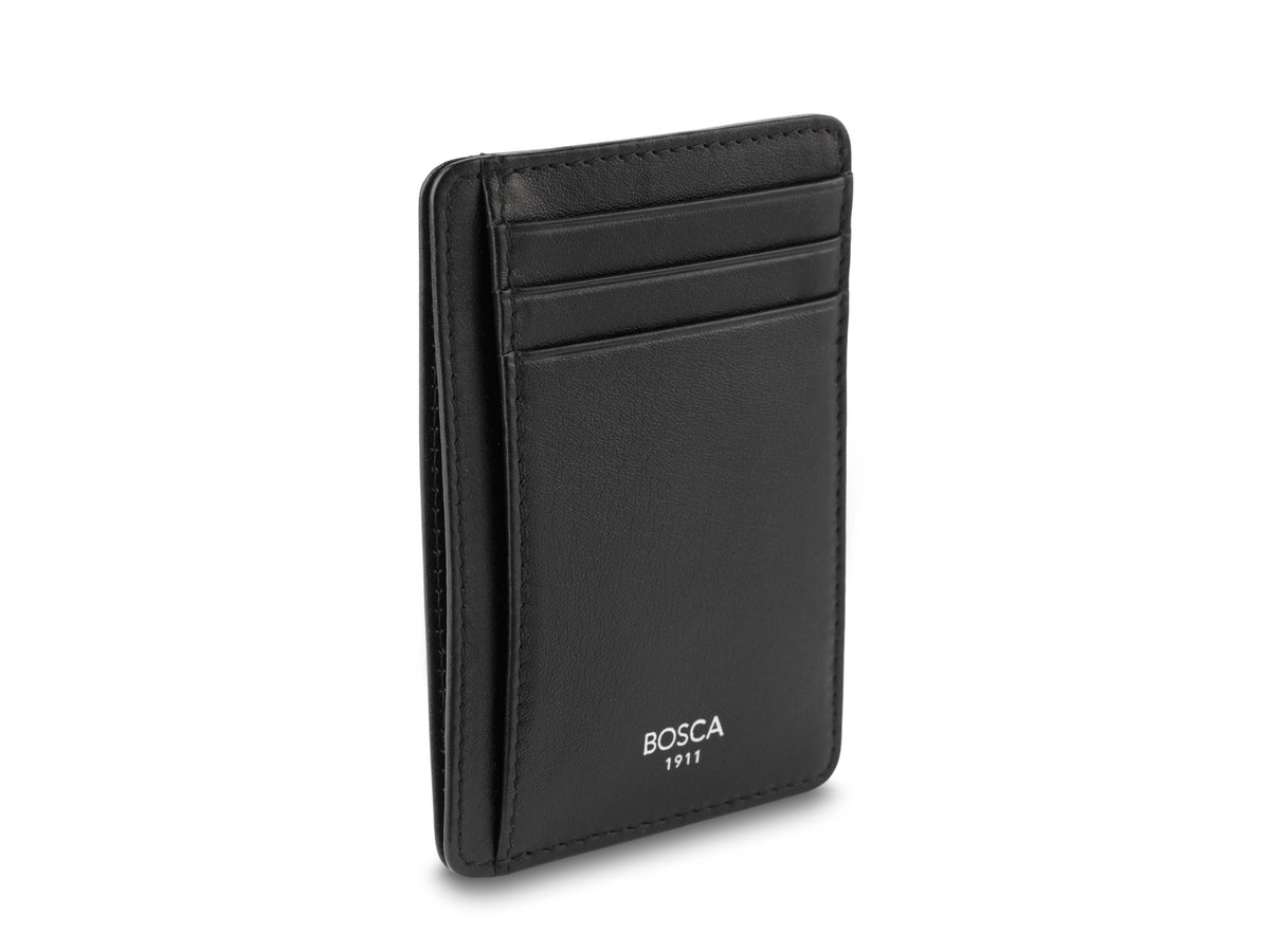 Nappa Vitello 7 Pocket I.D. Card Case -RFID