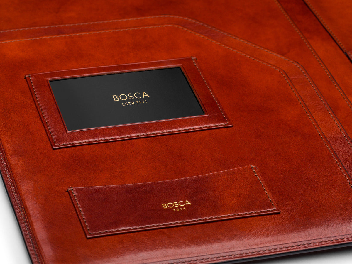 Old Leather Deluxe Leather Portfolio