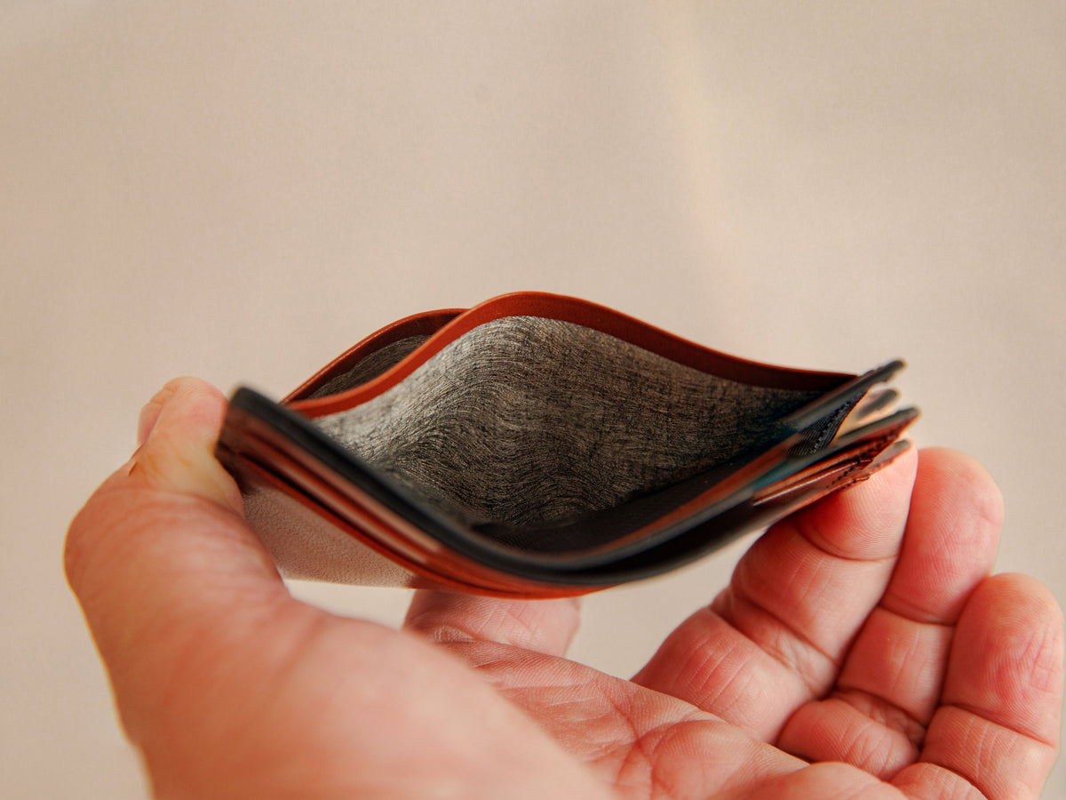 Smoked Old Leather Weekend Wallet